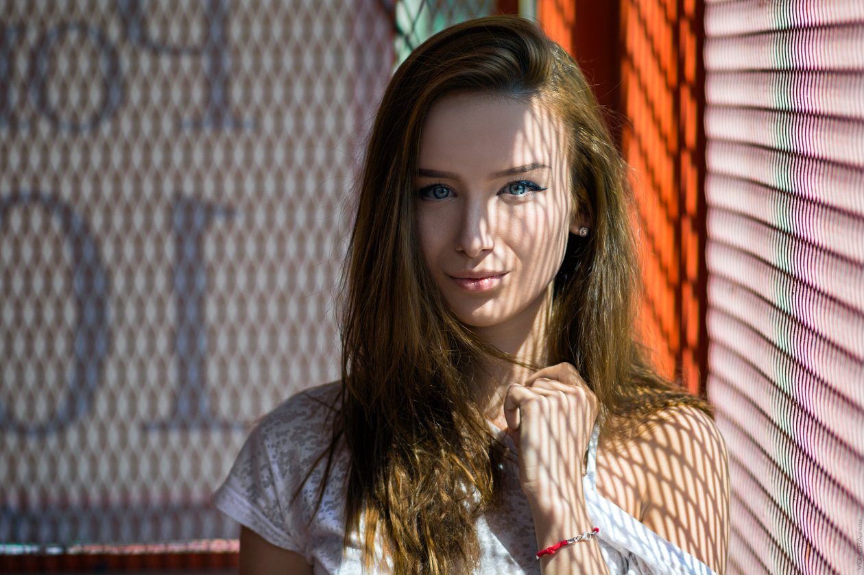 Woman Blue Eyes