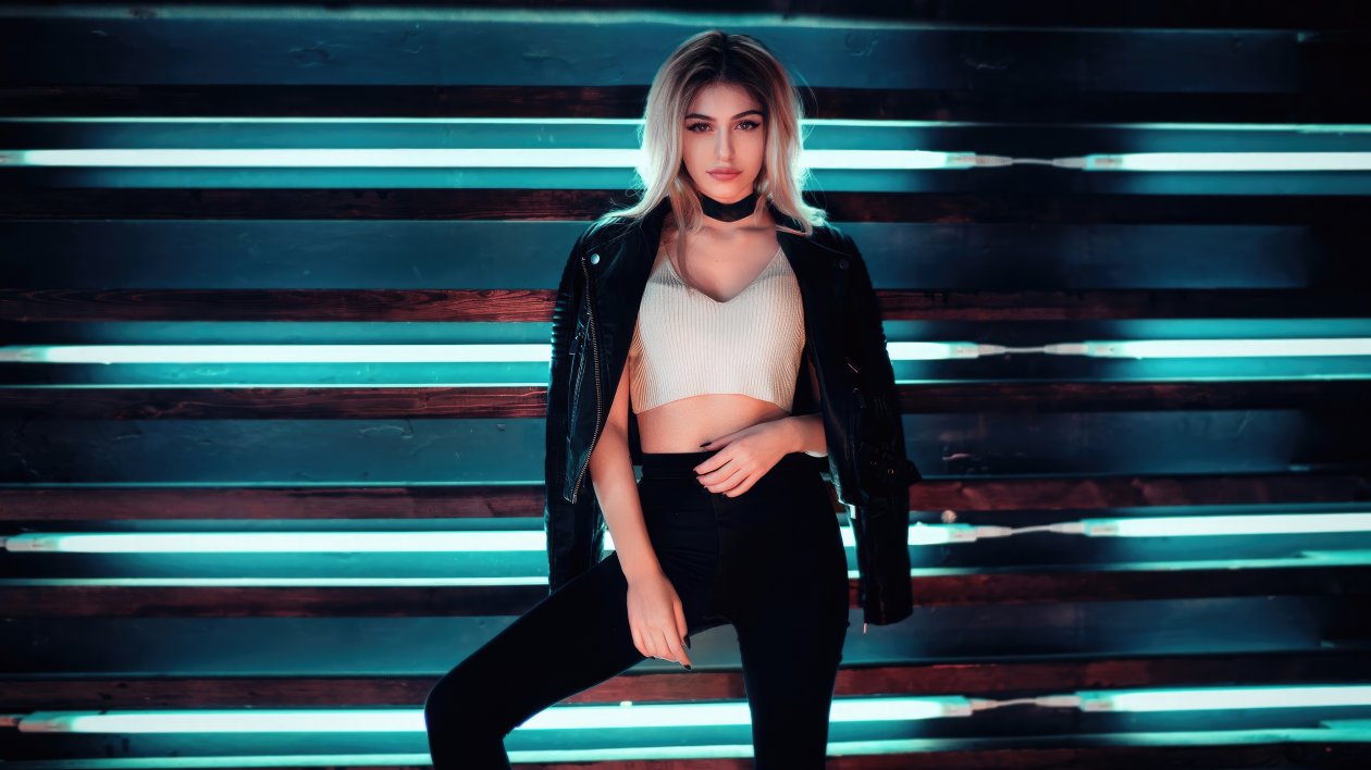 Galina Rover Model Leather Jacket