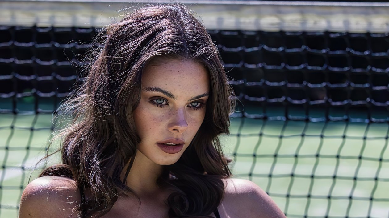 Meika Woollard Edited Skin Photoshoot