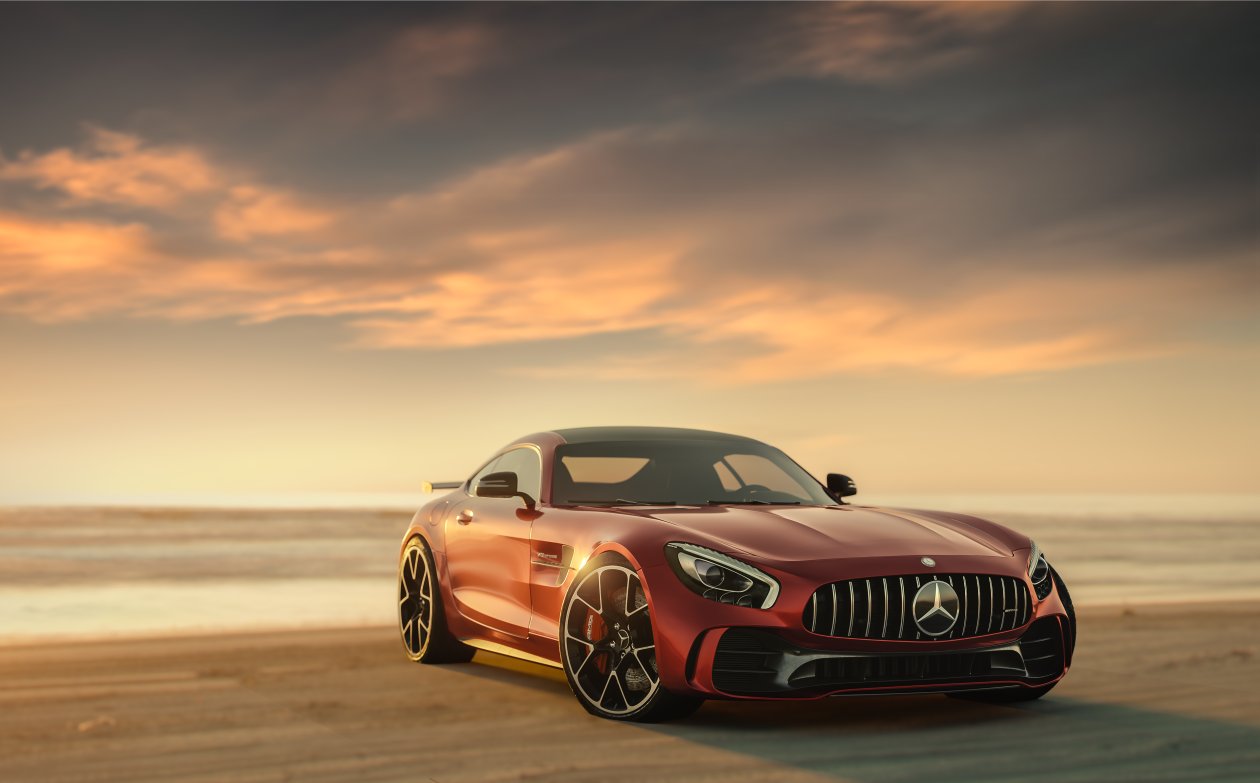 Mercedes Benz Amg Gt CGI 4K