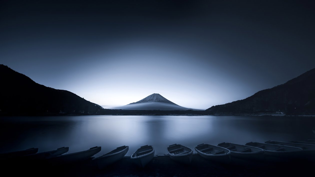 Mount Fuji Beautiful View 4k