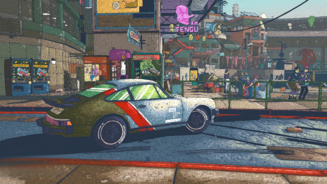 Porsche 911 From Night City