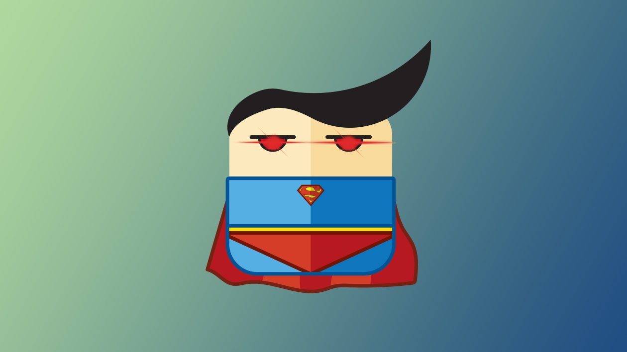 Superman Minimalist 4k