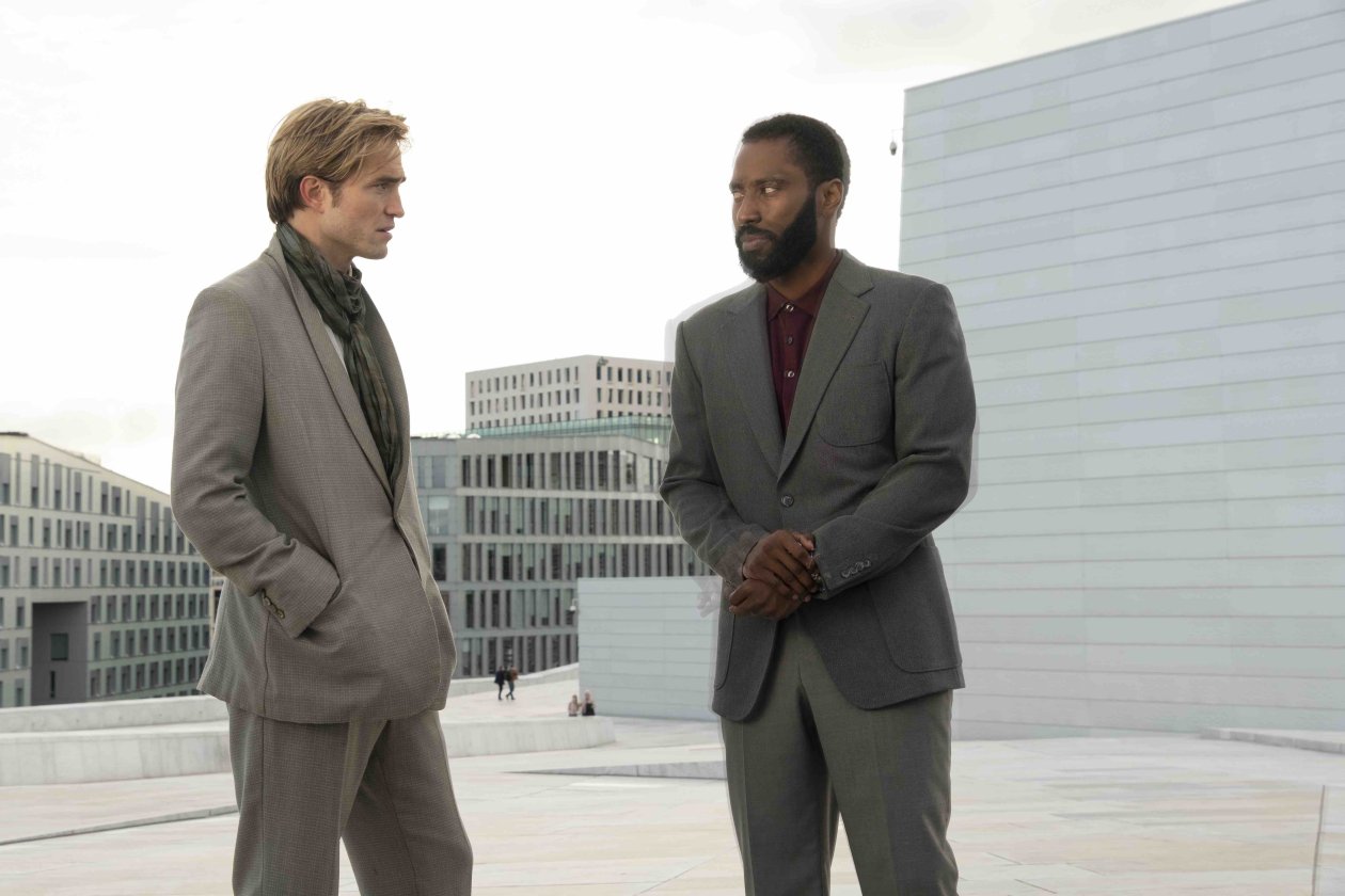 Robert Pattinson And John Washington Tenet Movie