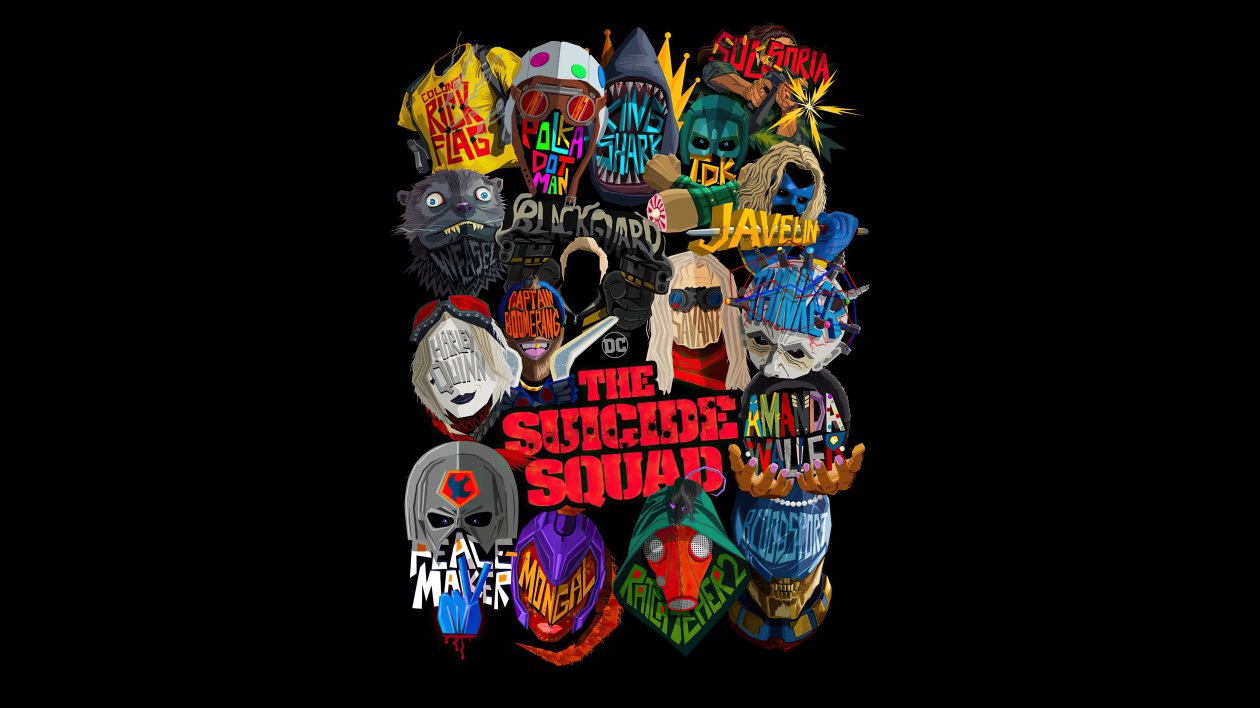 The Suicide Squad Dark Poster 5k