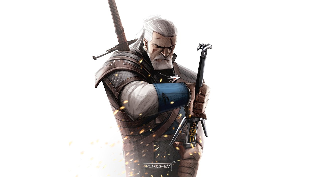 The Witcher 3 Wild Hunt Digital Art 4k
