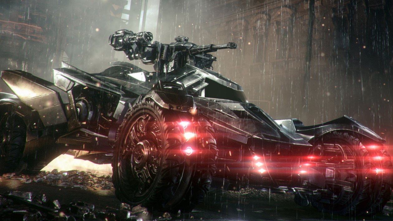 Batmobile In Arkham Knight
