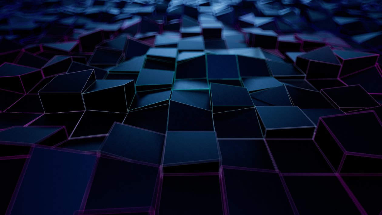 3d Cubes Loops Surface