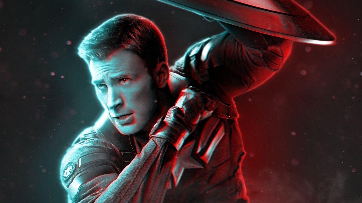 Captain America 4k Art