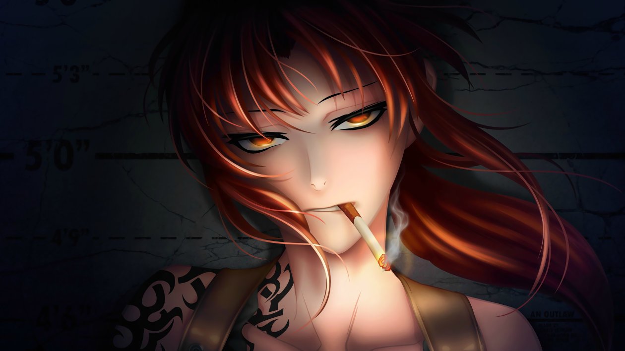 Black Lagoon Revy Anime 4k