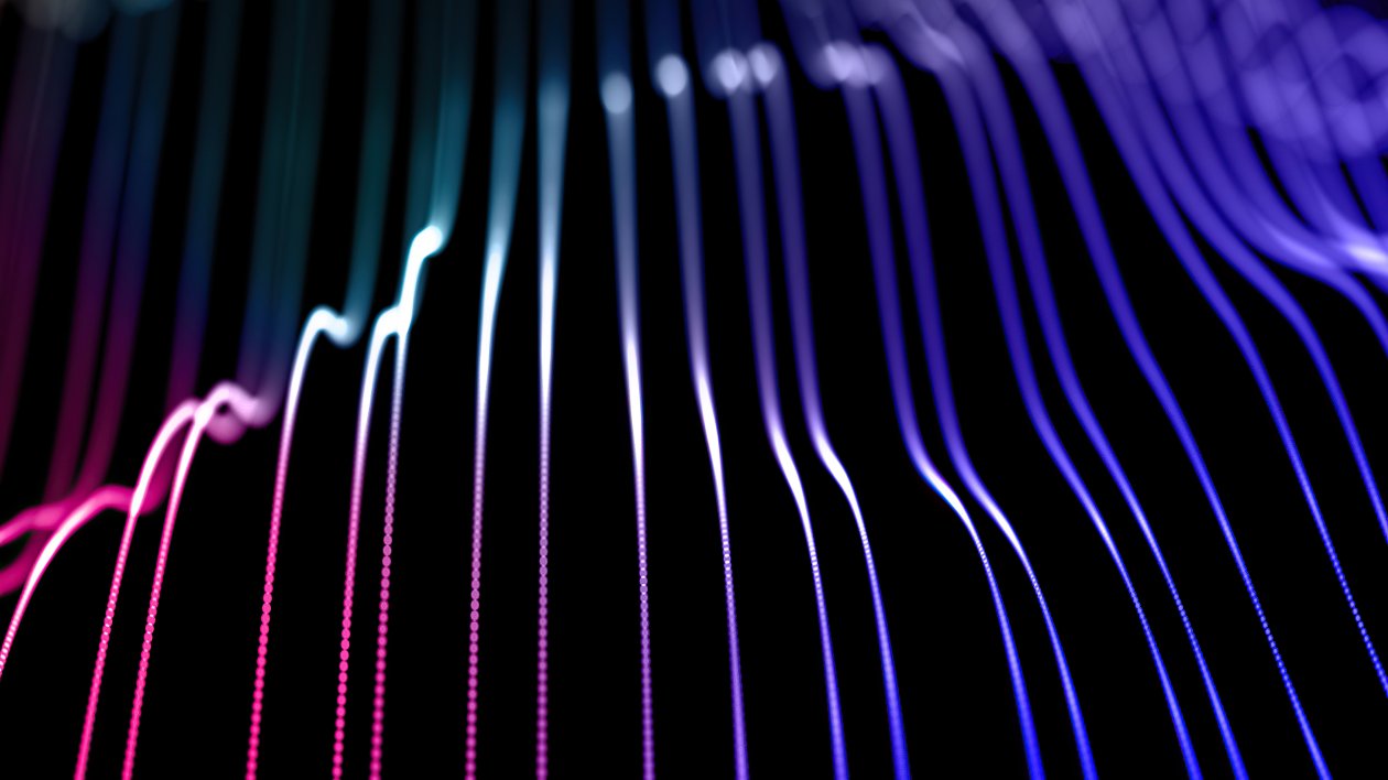 Mix Lines Waves Abstract 4k