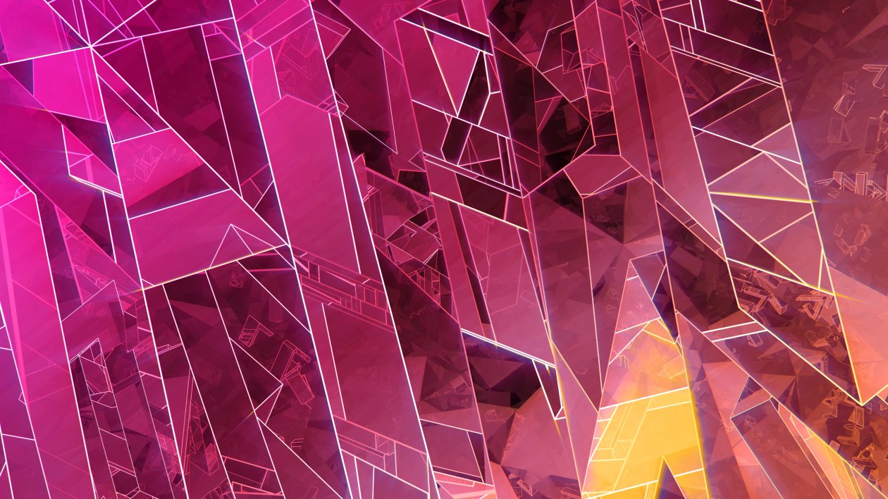 Abstract Crystal 4k