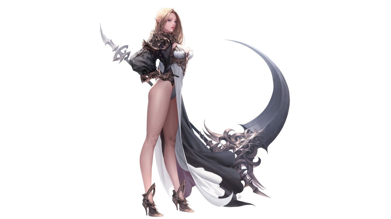 Anime Elf Fantasy Artwork 4k
