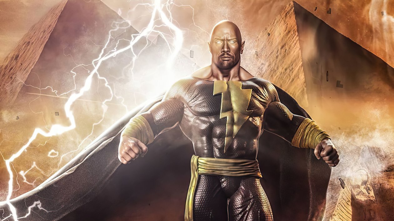 Black Adam 4k Artwork