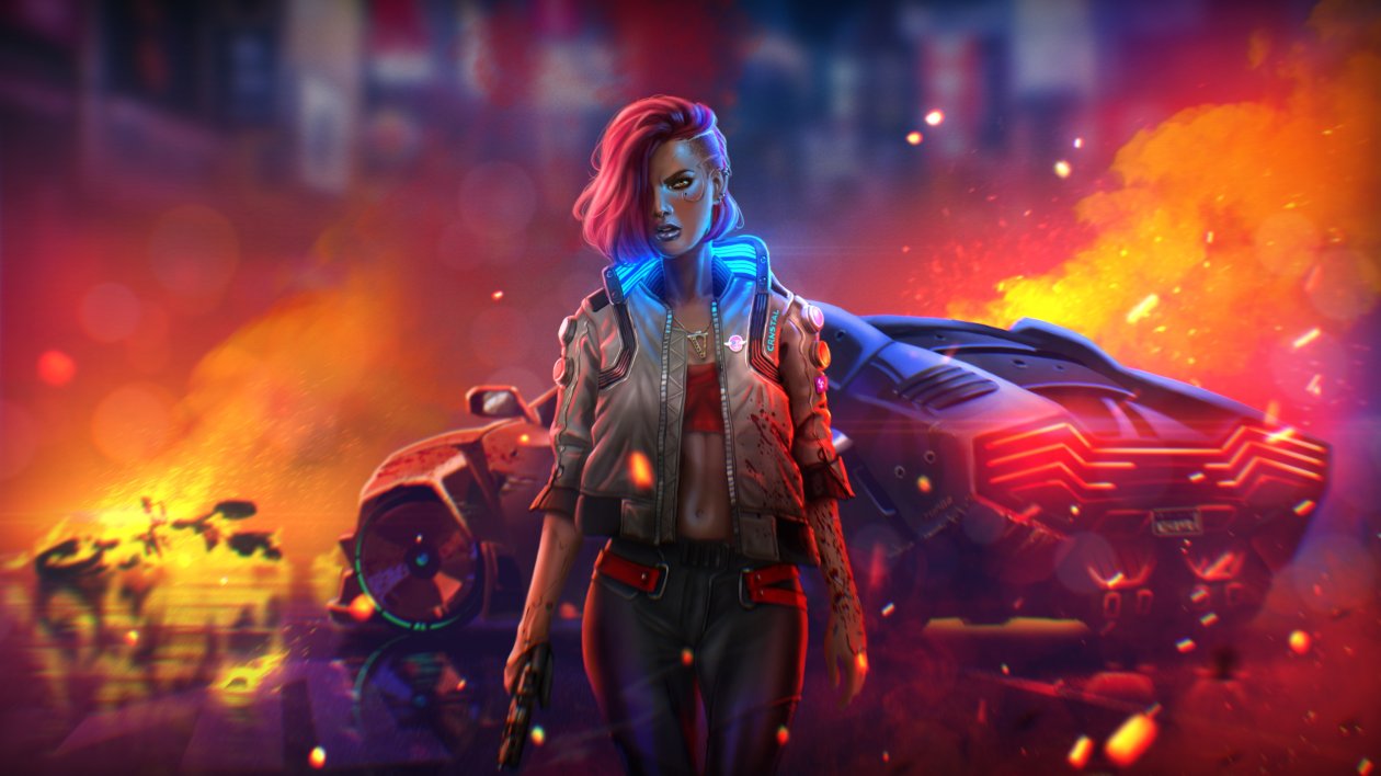 Cyberpunk 2077 4k New Illustration