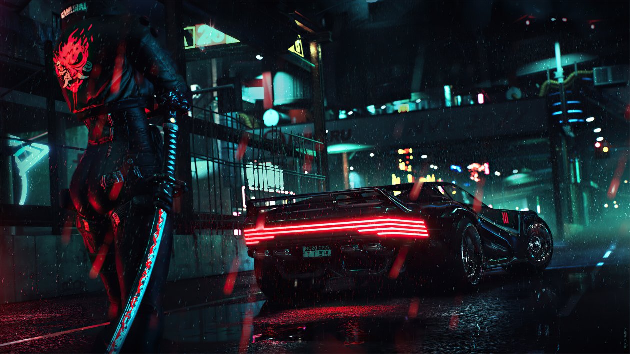 4k Cyberpunk 2077 Ps Game