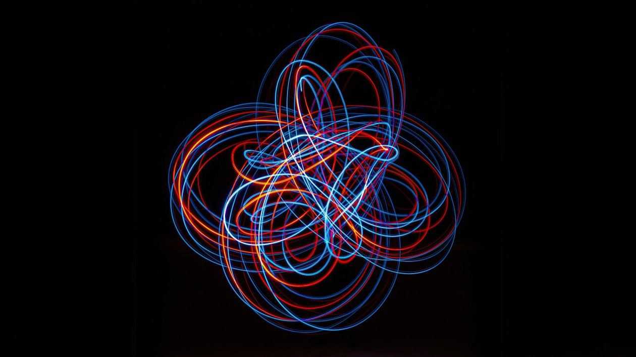Hula Hoop Spiral Lights Dark 5k
