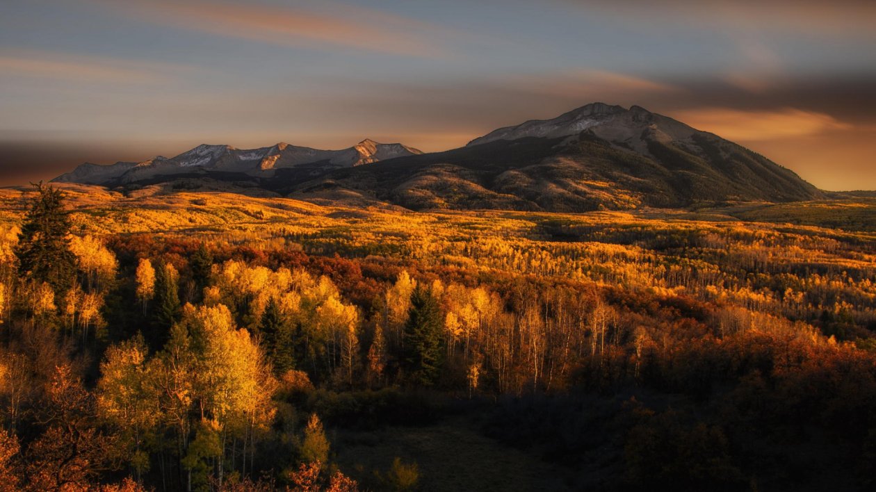 Nature Mountains Autumn