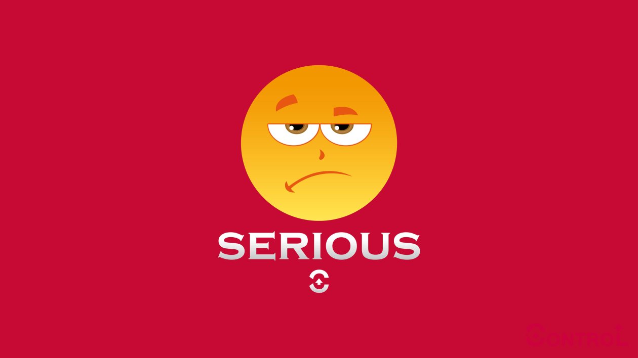 Serious Emotion Icon 4k