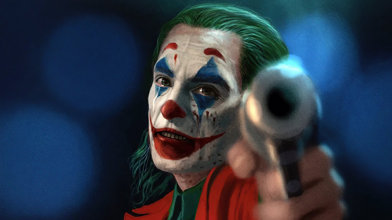 Joker With Gun 2020 4k