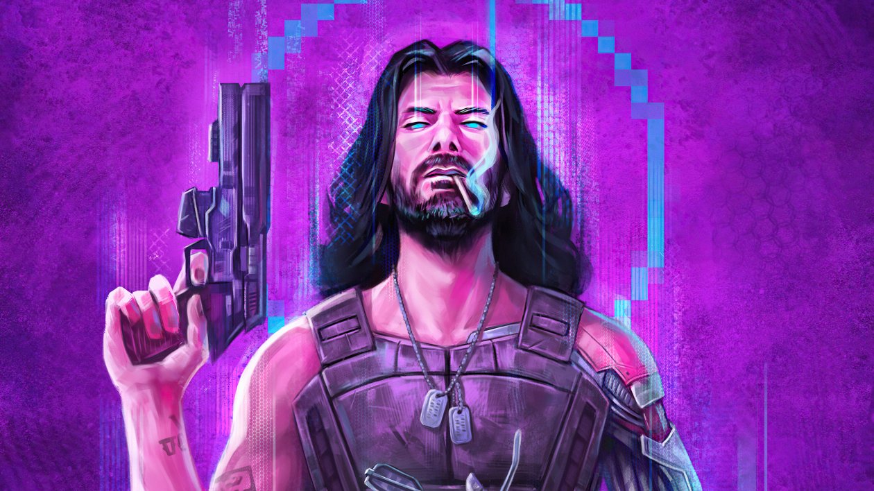 Johnny Silverhand Fanart 4k
