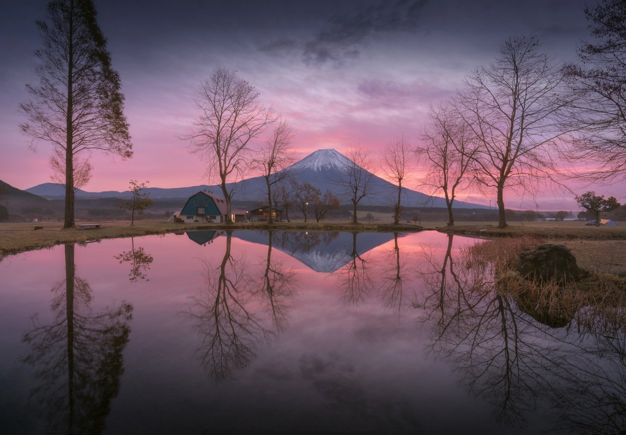 Mount Fuji Reflection