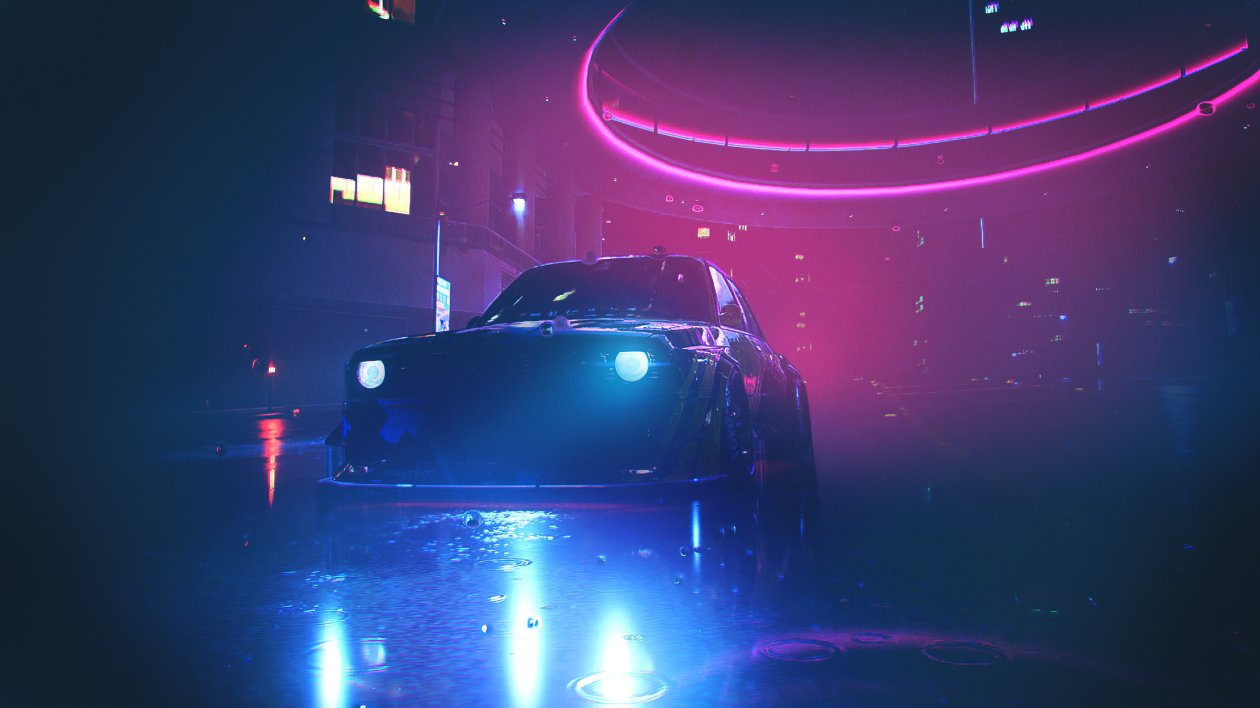 Bmw M3 Neon Lights Nfs Heat