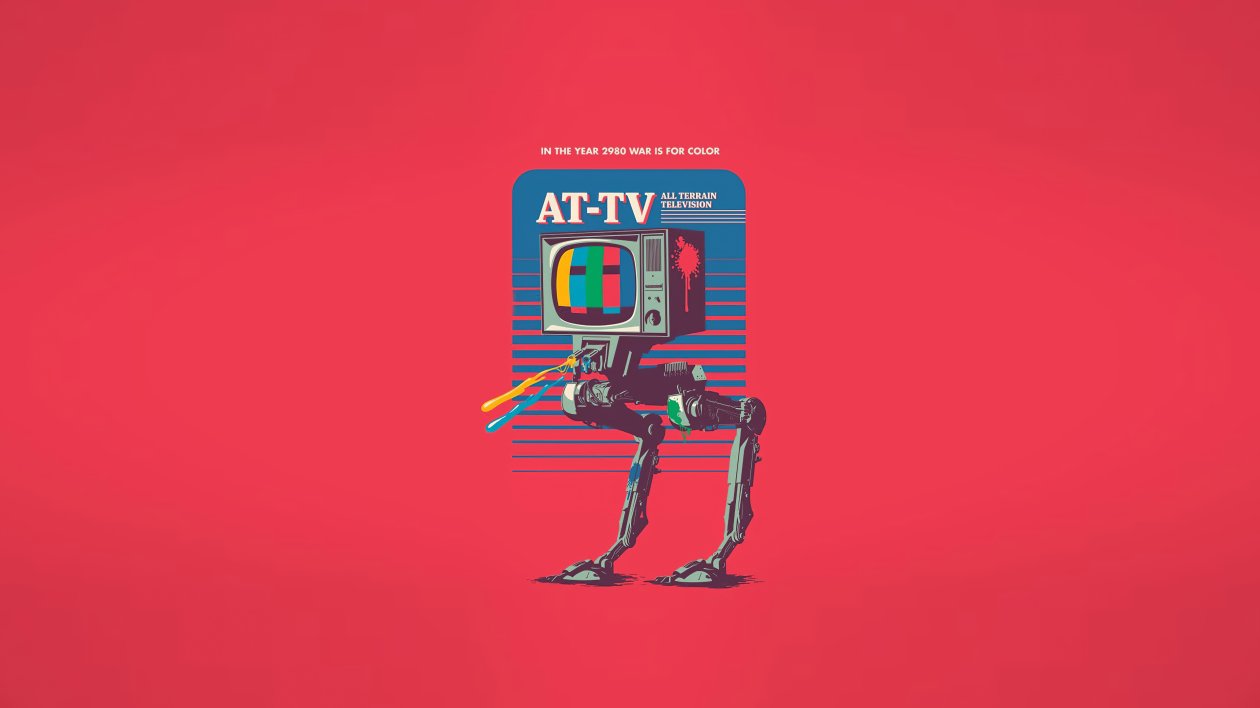 Star Wars At Tv Minimalist 4k