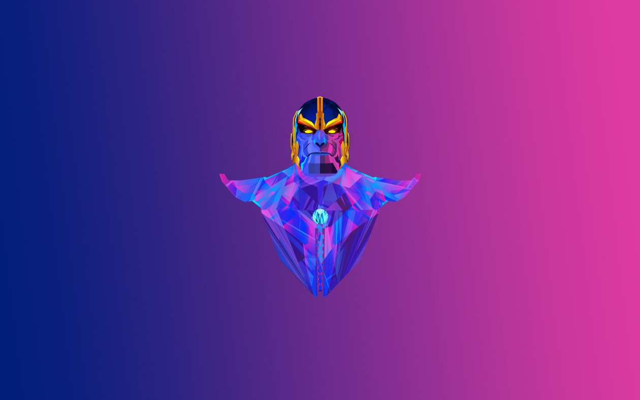 Thanos Colorful Minimalism