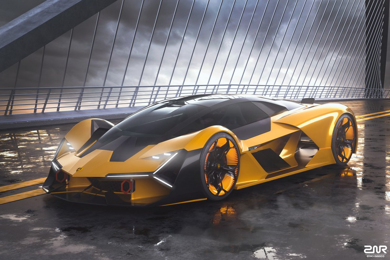 2019 Lamborghini Terzo Millennio 4k