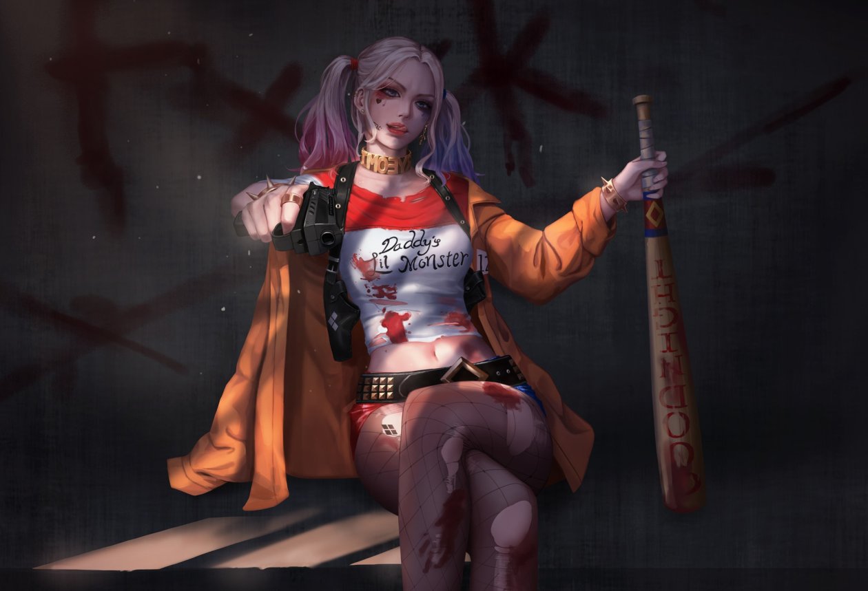 Harely Quinn Digital Fan Art