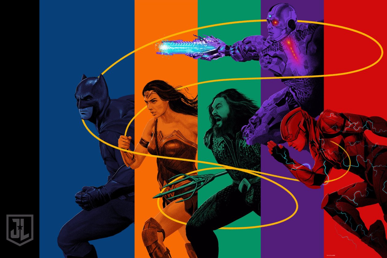 Justice League 2017 Heroes Unite