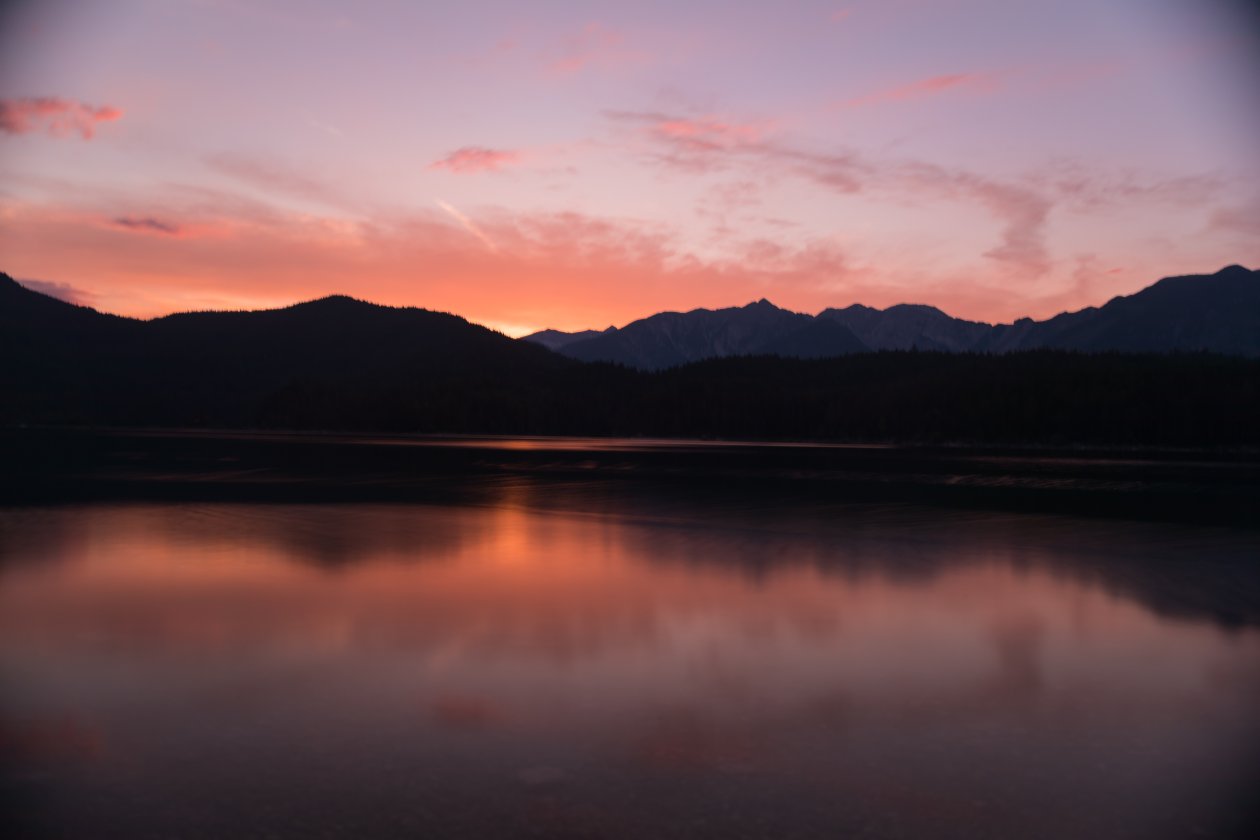 Mountain Water Reflection