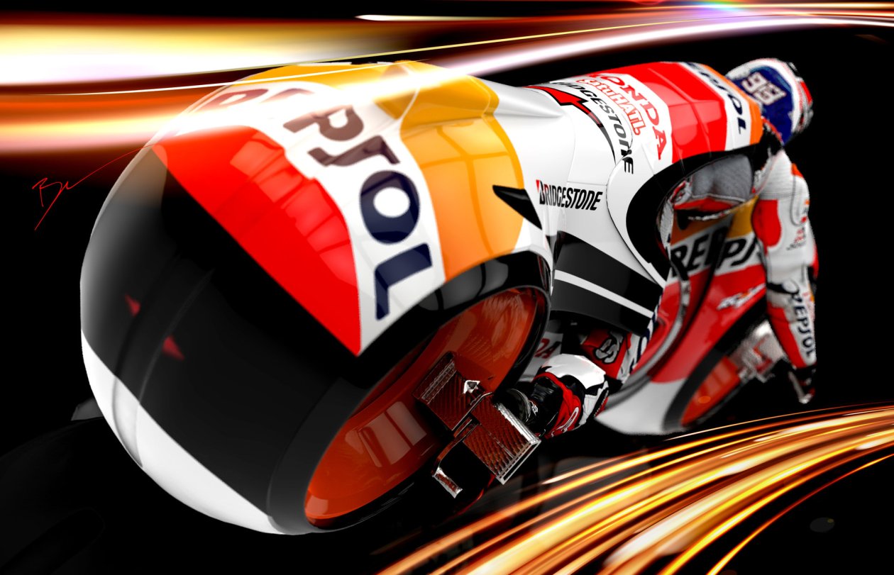 Tron Moto GP