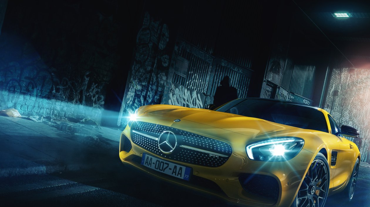 Mercedes AMG GT R 2018 Front View
