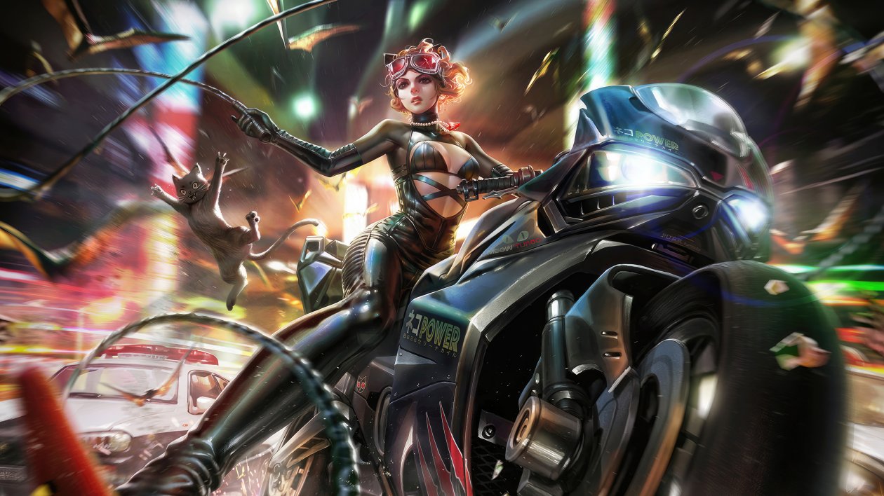 Catwoman In Japan