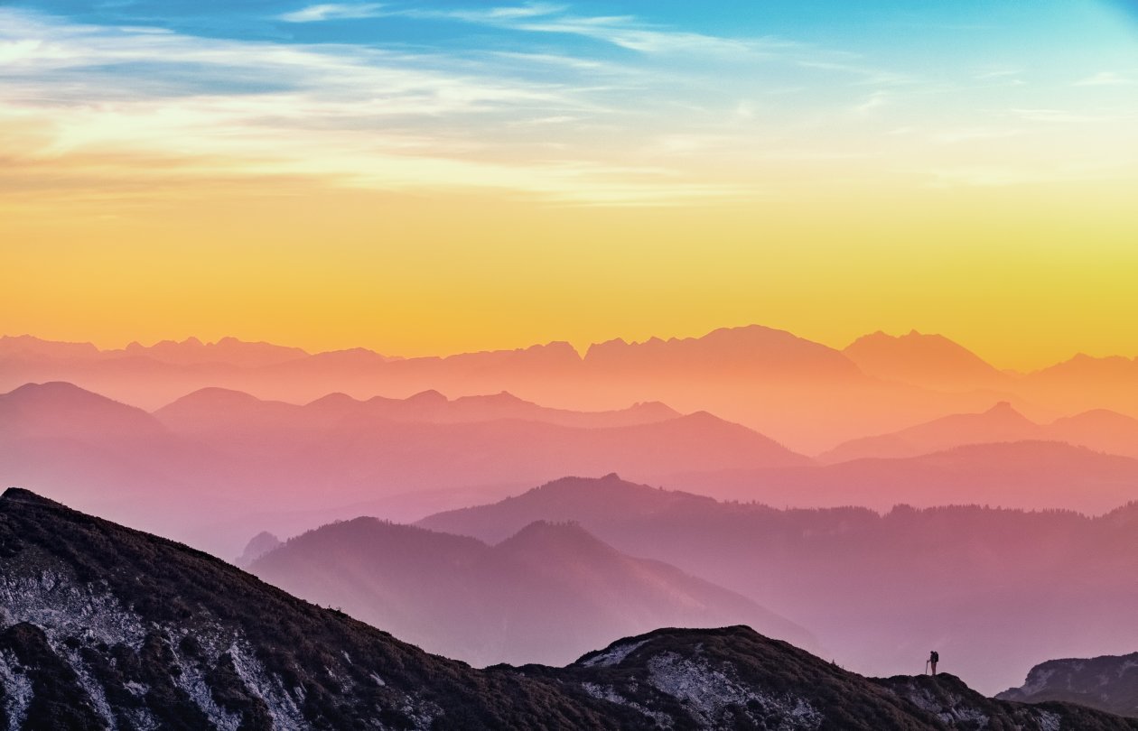 Clouds Nature Mountains 4k