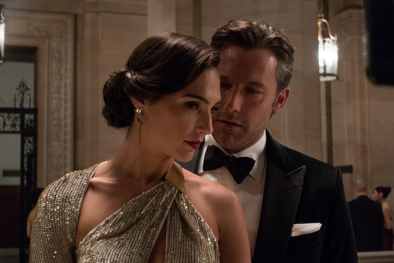 Gal Gadot And Ben Affleck In Batman v Superman