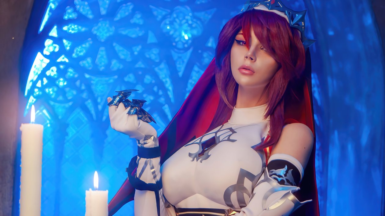 Rosaria Genshin Impact Cosplay