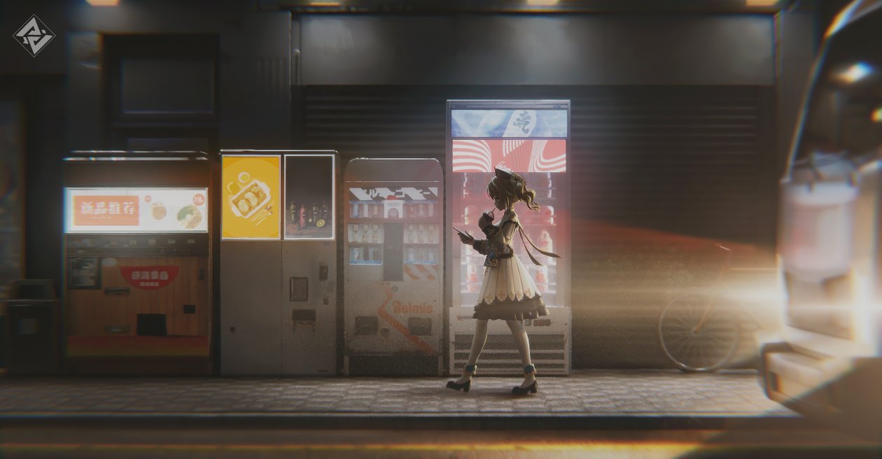 Barbara Genshin Impact Girl Using Phone 4k