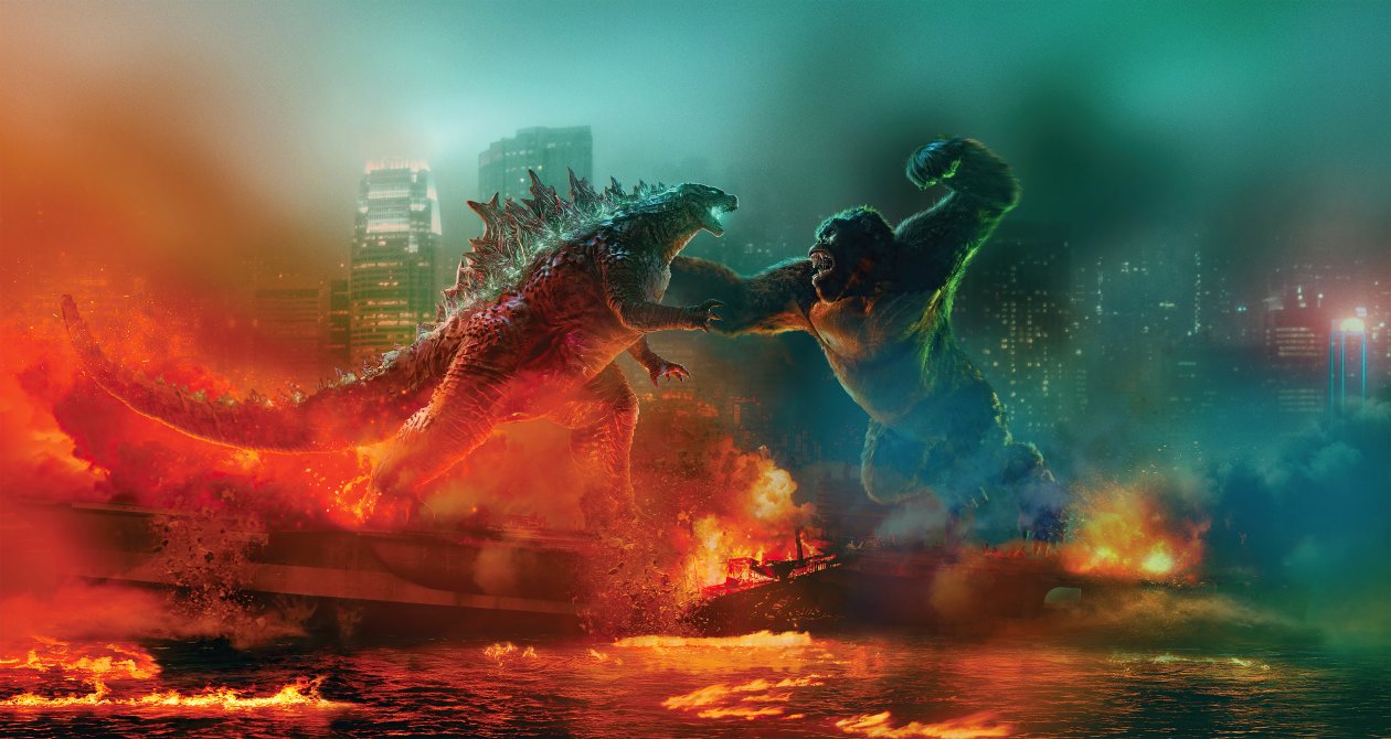 Godzilla Vs Kong Fight 5k