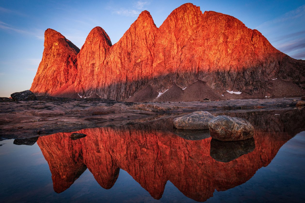 Bjorne Islands Sunrise Greenland 5k