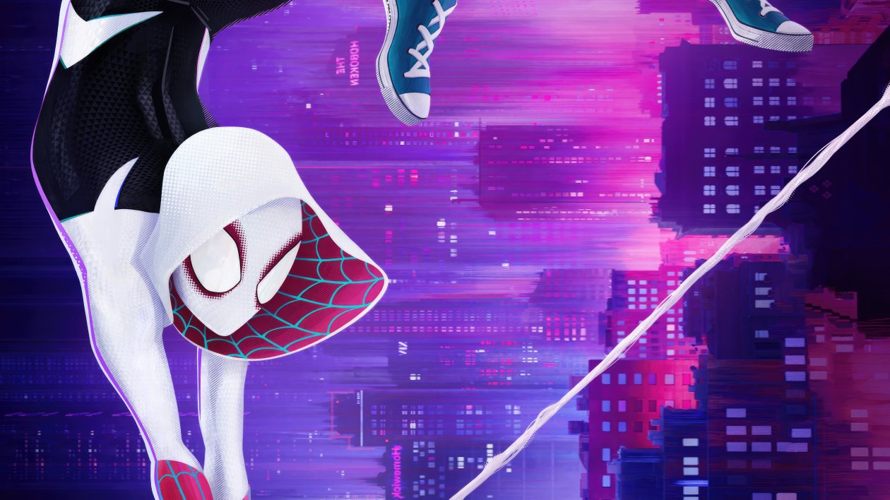 Gwen Stacy In Spiderman Across The Spider Verse 2023 5k