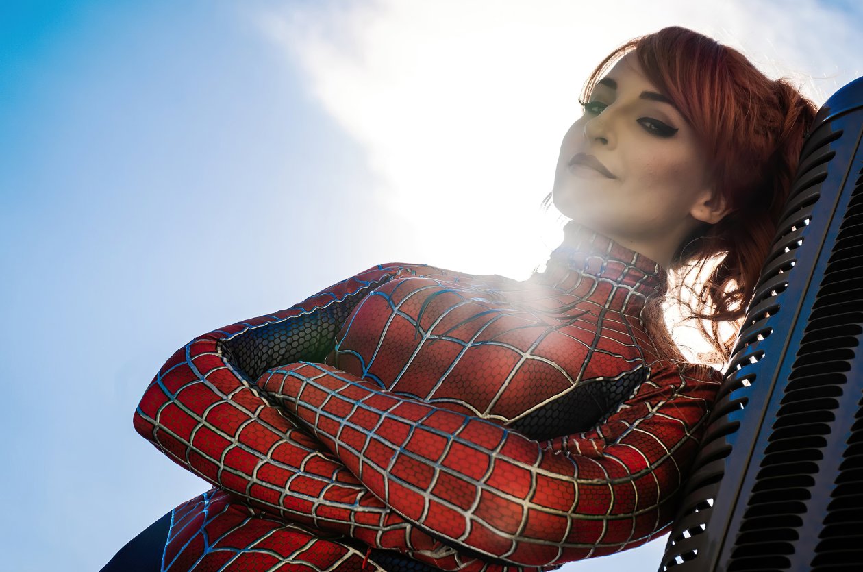 The Spidergirl Cosplay 4k