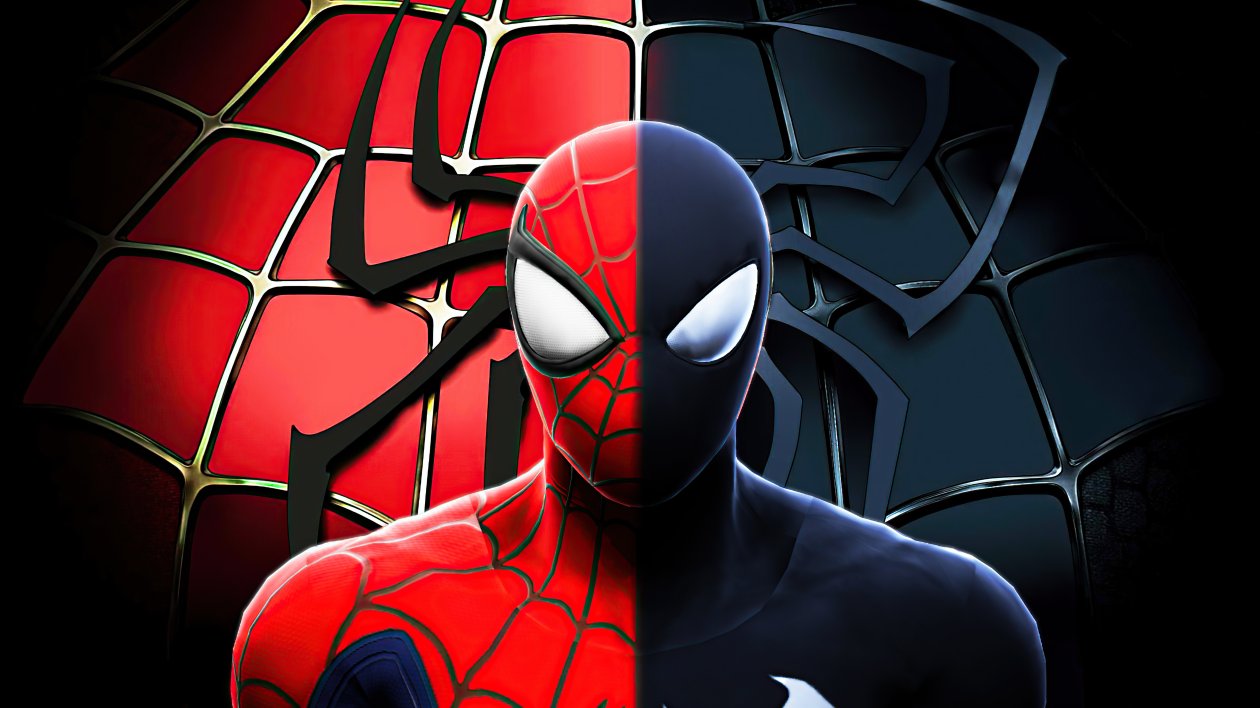 Spider Man Classic And Symbiote