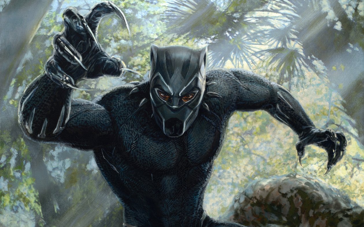 Black Panther 2018 Movie Artwork