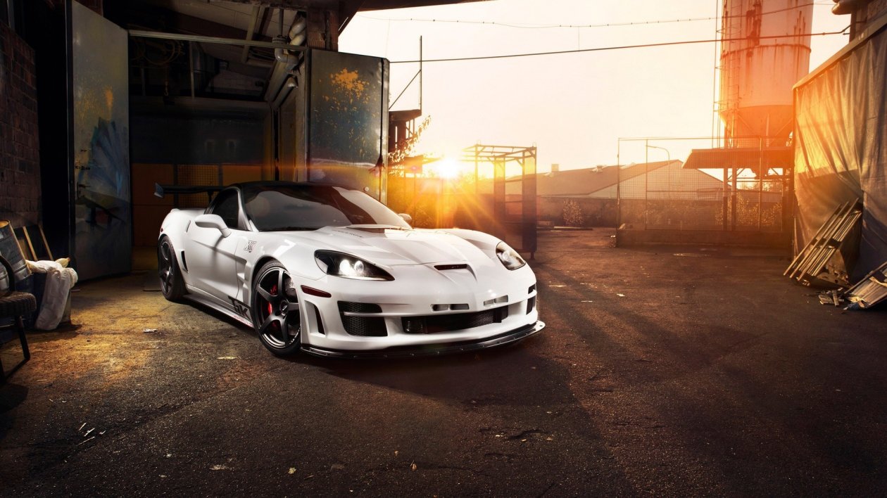 Chevrolet Corvette White