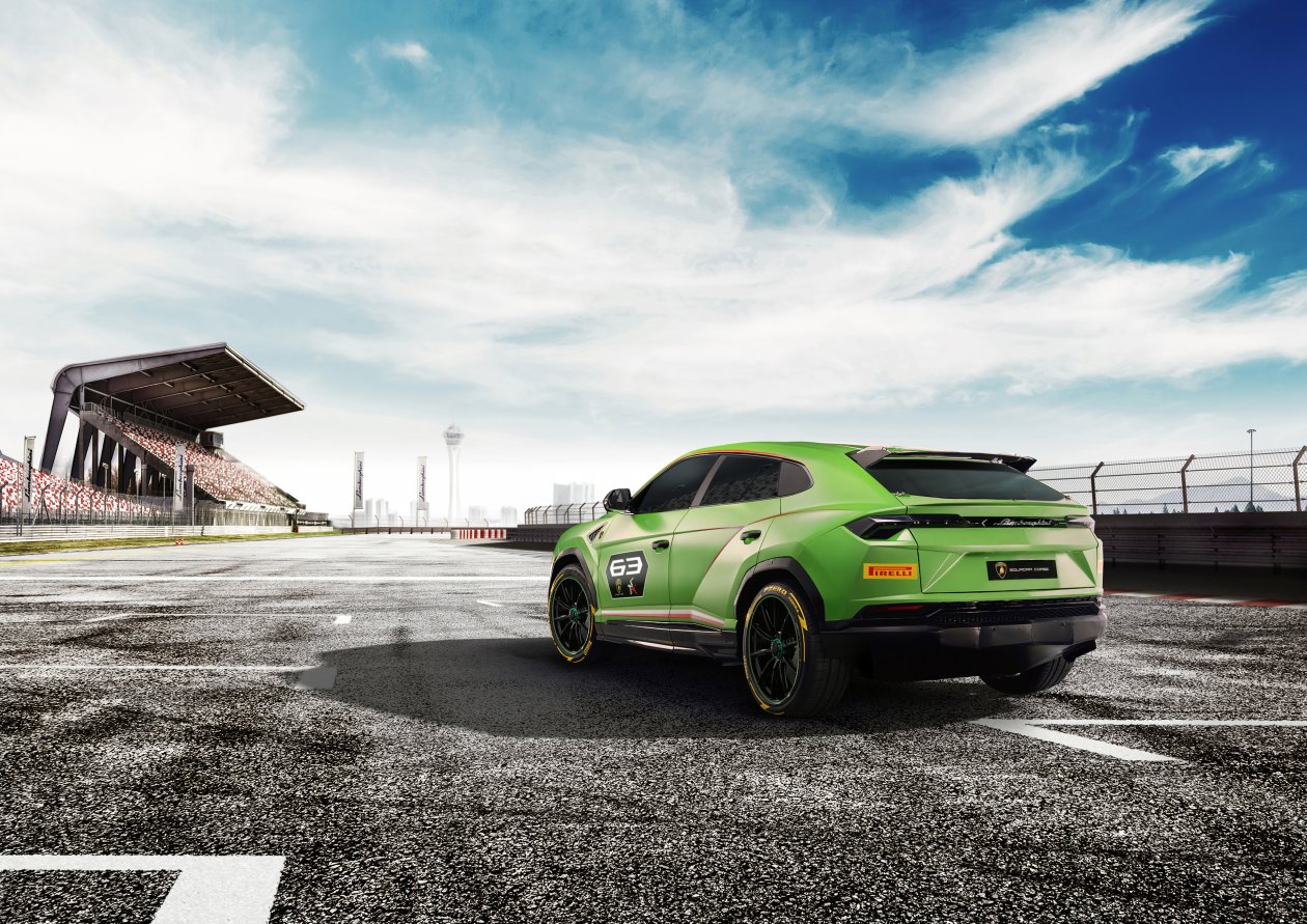 2018 Lamborghini Urus ST X Concept Rear
