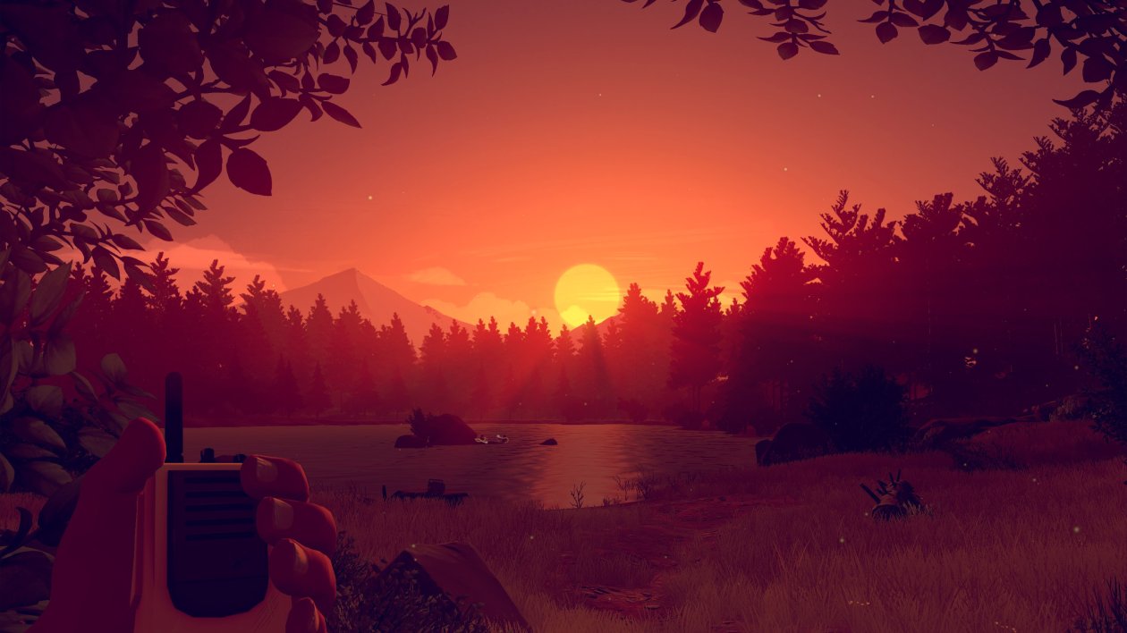 Firewatch Game Sunset