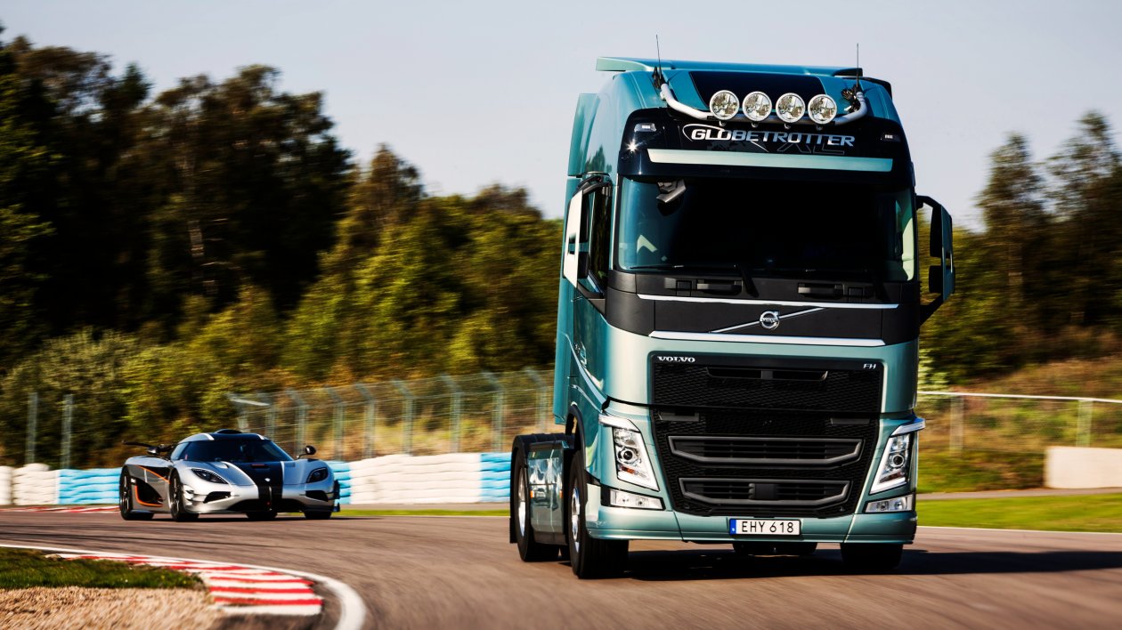 Volvo Truck And Car